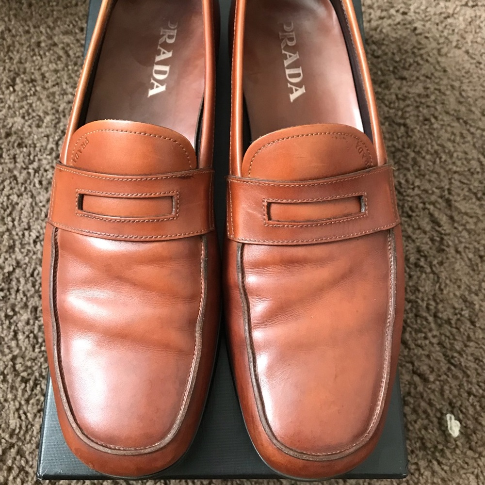 Men’s Prada Penny Loafers